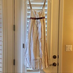 Anthropologie Aquarius Faux Wrap Midi Sundress